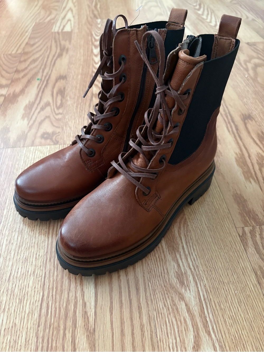 Miz Mooz Brown & Black Boots